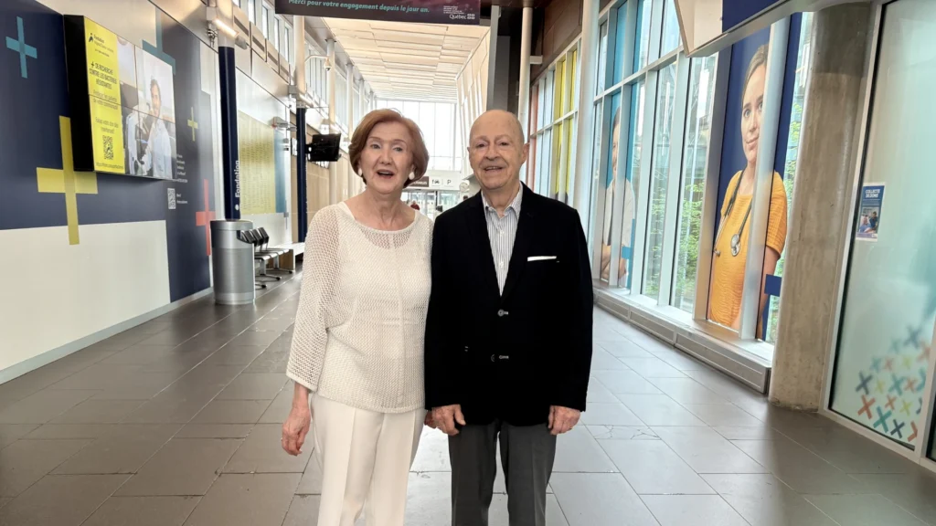 Jean-Maurice Trudel et Lucie Dubé Trudel